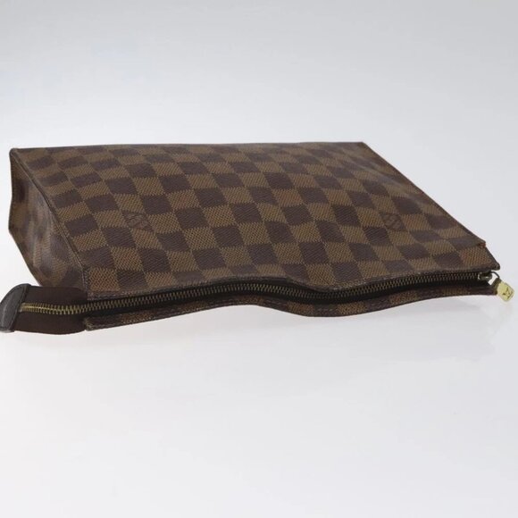 LOUIS VUITTON Damier Ebene Poche Toilette 26 Pouch - Picture 7 of 14